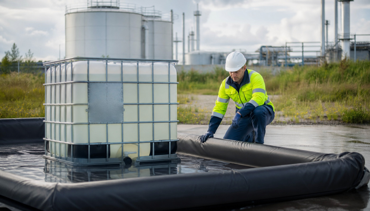 Adoptez le bac de rétention souple pour anticiper les défis environnementaux actuels